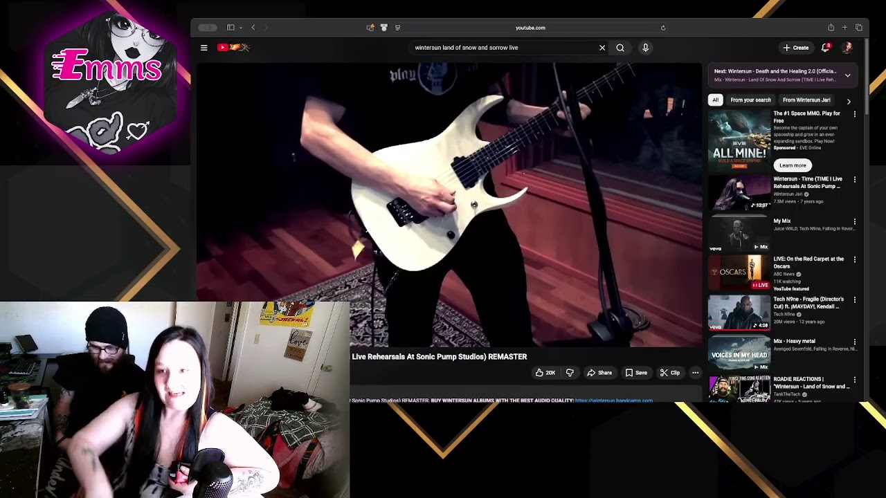 WINTERSUN REACTION! Today I explored the world of Land of Snow & Sorrow!!!!#reactionvideo #wintersun