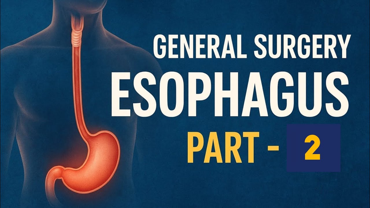 Esophageal Perforation | General Surgery Lecture Part 2