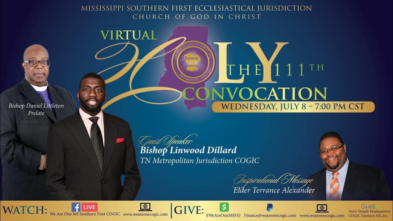 Mississippi Southern First Ecclesiastical Jurisdiction - 2020 Holy Convocation
