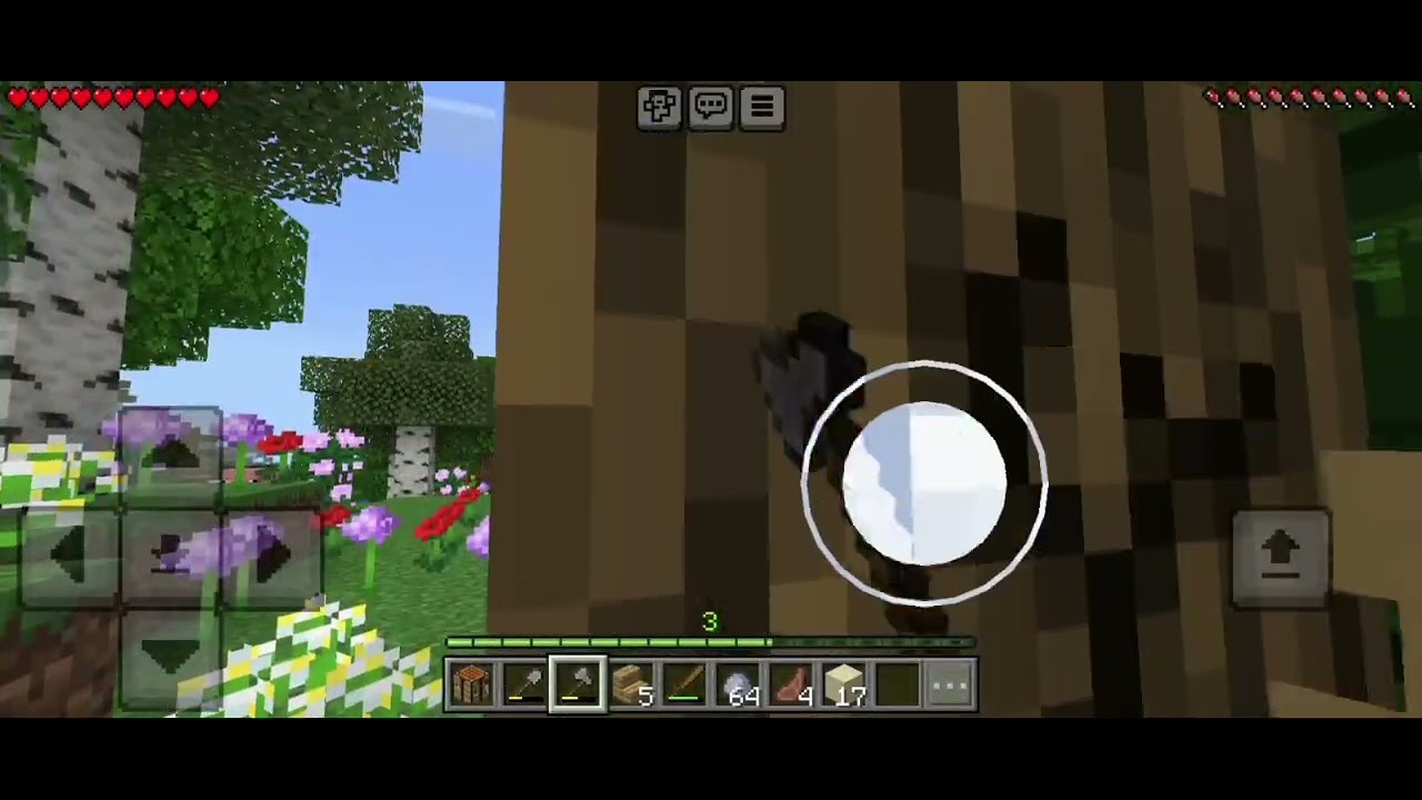 Minecraft ka day3 we make a bace jisme hum jo chahe vo store 🥳kr skte hai 