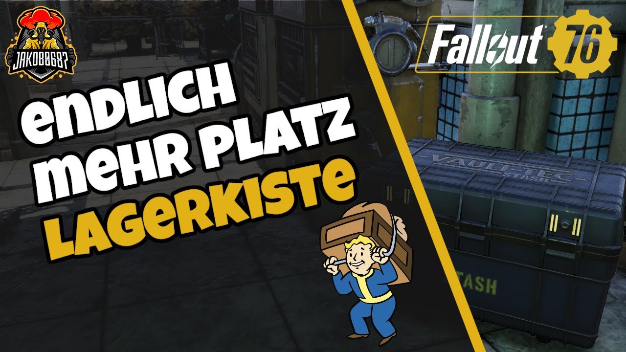 Fallout 76 - SO SCHAFFST DU PLATZ IN DEINER KISTE  - Gewichts Guide - DEUTSCH