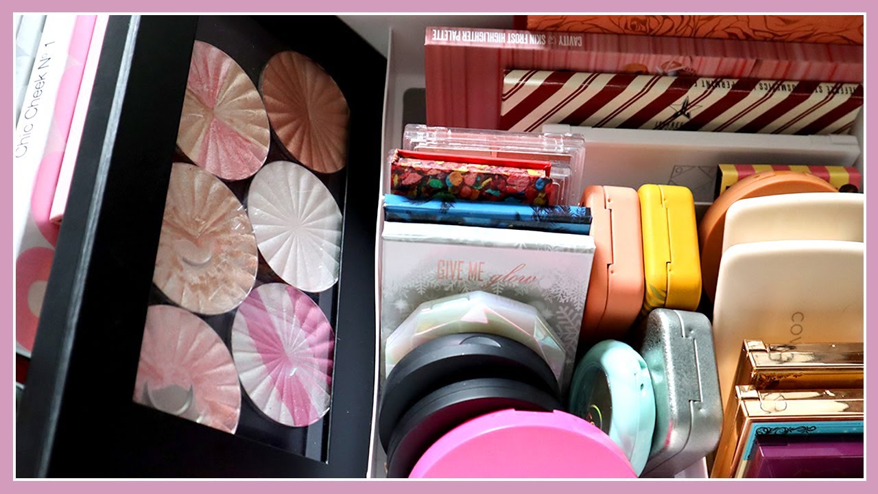 Depotting & Organizing My Highlighters & Blushes! 💫