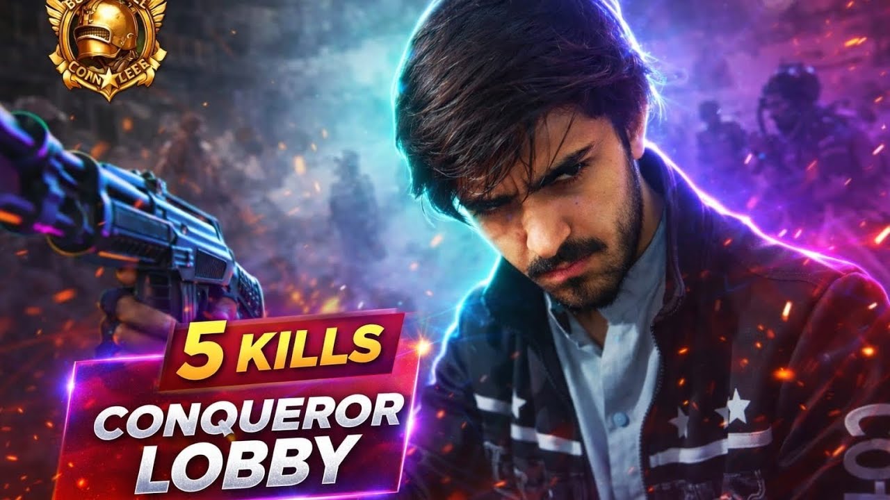 5 KILLS in CONQUEROR Lobby 🔥 | Ace Dominator 16 | ISSUE FIXED 😱 PUBG Mobile