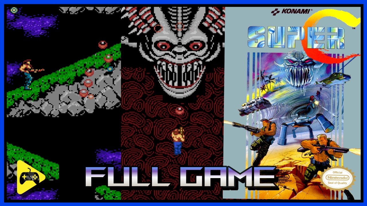 Contra Super C|Anniversary Collection|Playthrough & Commercial
