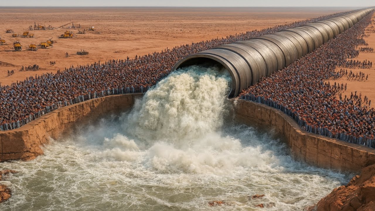 Comment Des Milliards De Litres D’Eau Sont Produits Dans Le Désert