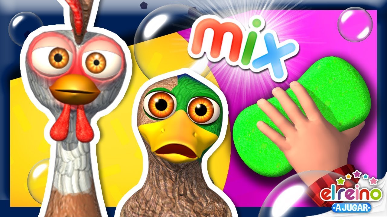 ¡A Bañar A La Gallina Turuleca Y Más Juegos Divertidos! - Pinta y Limpia | A Jugar