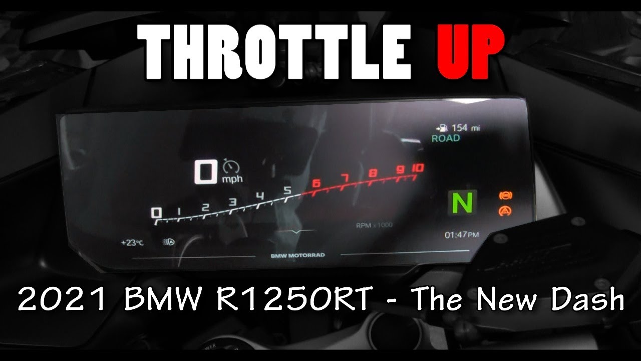 2021 BMW R1250RT | The New Dash | With Bonus Features