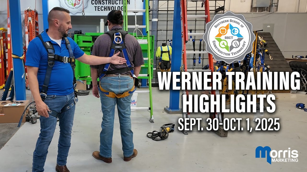 Werner | Knaack | Weatherguard Training | Southern School of Construction | Sept 30 – Oct 1, 2025