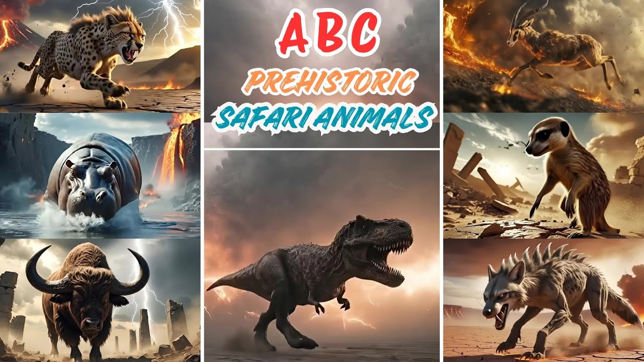 Звуки доисторических животных из сафари ABC | 5TH0126