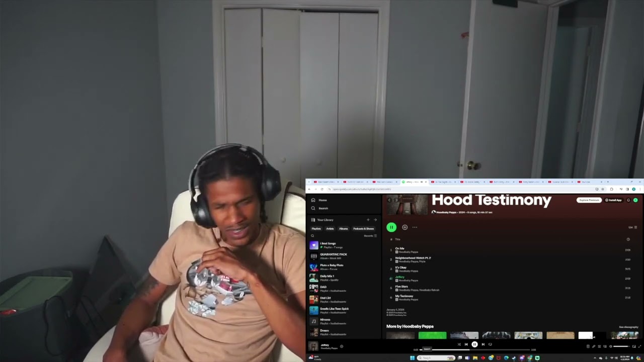 DREAM REACTS TO HOODBABY PEPPA - HOOD TESTIMONY EP |