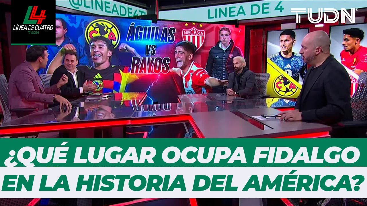 ¿Fidalgo se va como LEYENDA del AMÉRICA? 🦅🔥 El debate sobre el Maguito ⚽️✨ | Línea de 4