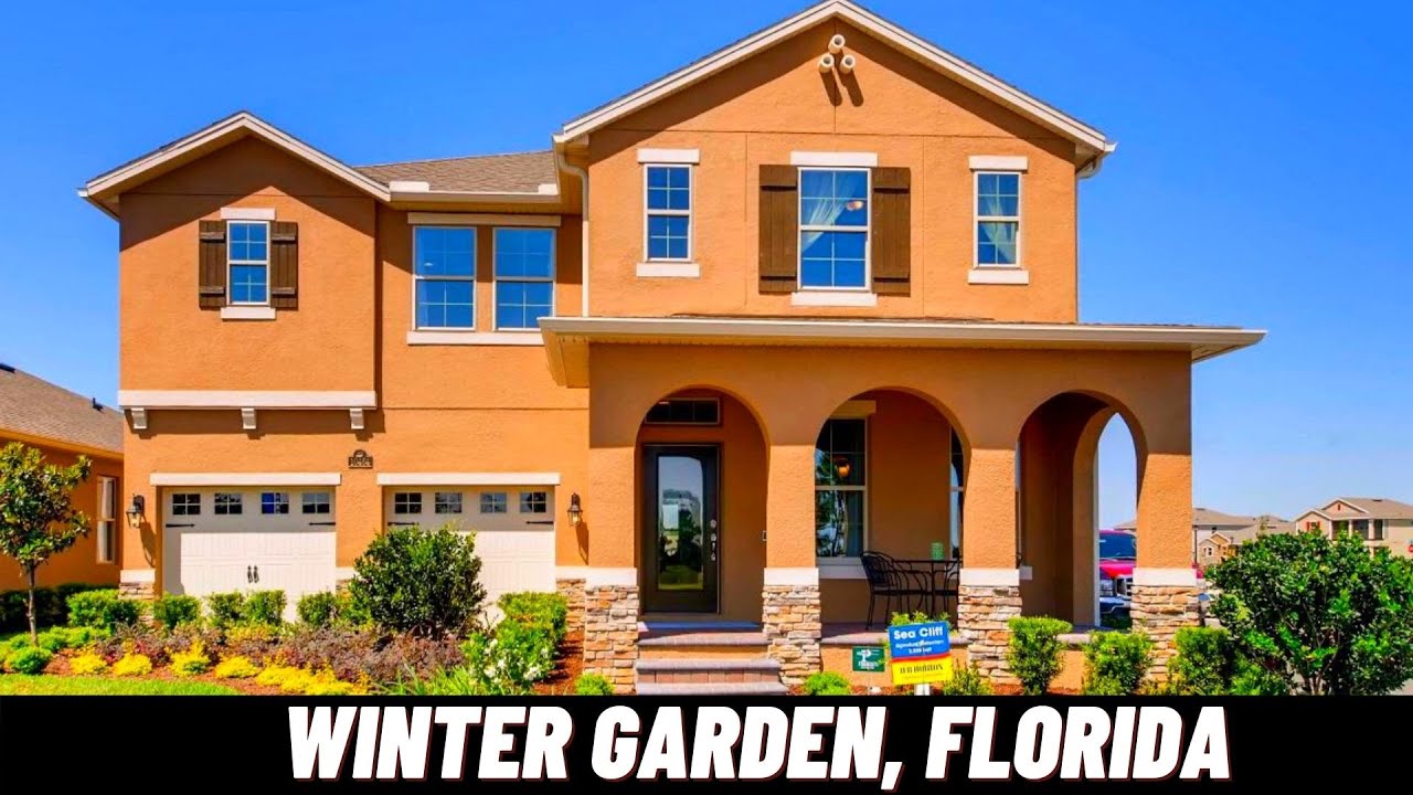 NEW HOMES IN WATERLEIGH, WINTER GARDEN | Sea Cliff Model | Jones Group Real Estate