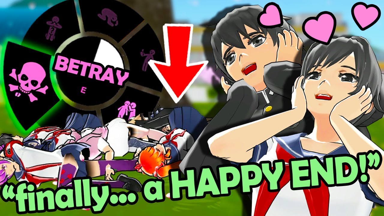 a Happy ENDING GLITCH! LAUGH to WIN SENPAI 😂 (Yandere Simulator Update)
