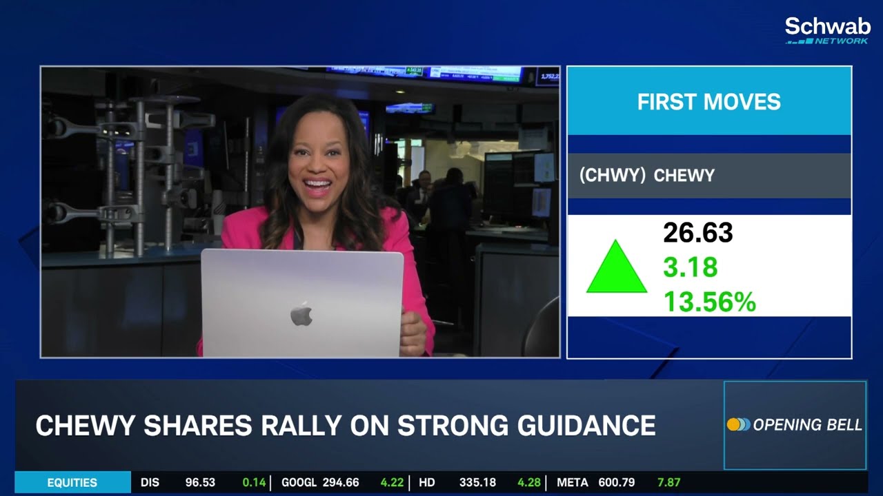 Wednesday's Morning Movers: PLTR Golden Dome, Gold Rally & CHWY Earnings