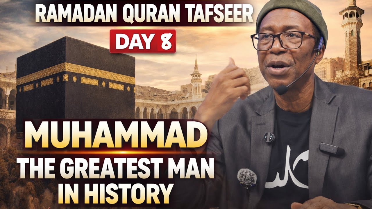 MUHAMMAD THE GREATEST MAN IN HISTORY |  RAMADAN DAY 8  | SHEIKH MOHAMMED AWAL - ZDI