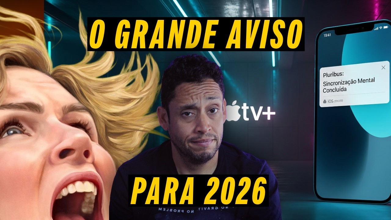 APPLE TV: Por que PLURIBUS é a série mais PERIGOSA de 2026?