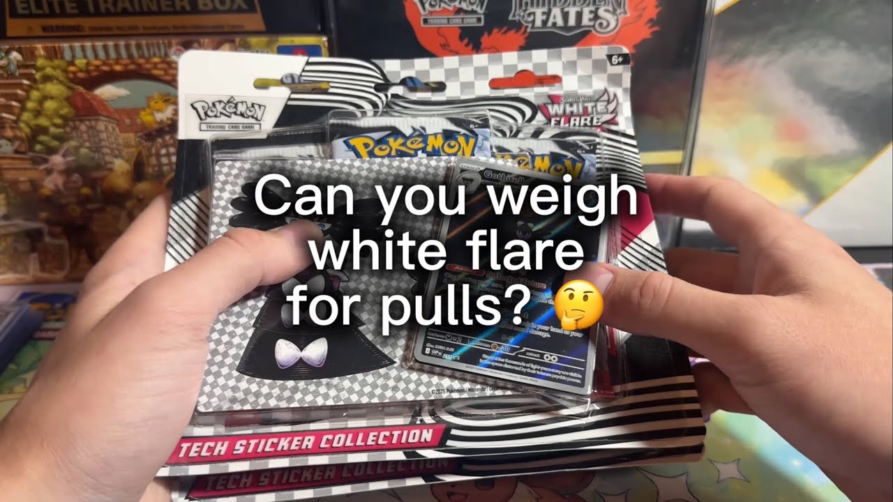 Weighing Pokemon White Flare Packs.. Do HEAVIER Packs Have Better Pulls?!