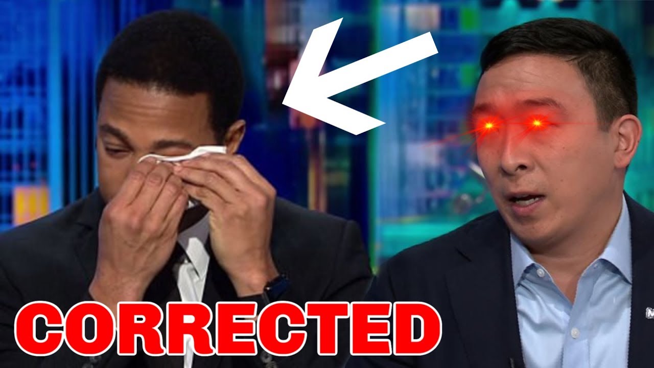 Don Lemon gets CORRECTED by Andrew Yang