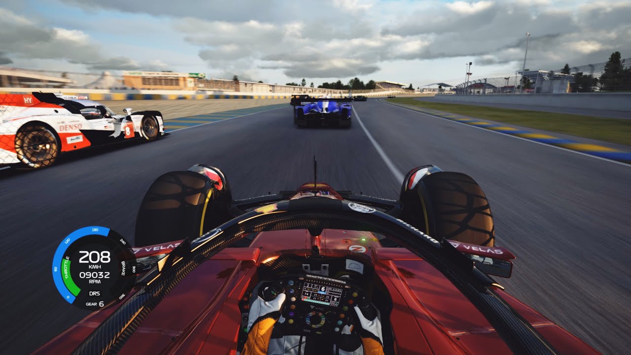 Formula 1 Vs LMP Cars At LE MANS (Circuit de la Sarthe) 4K