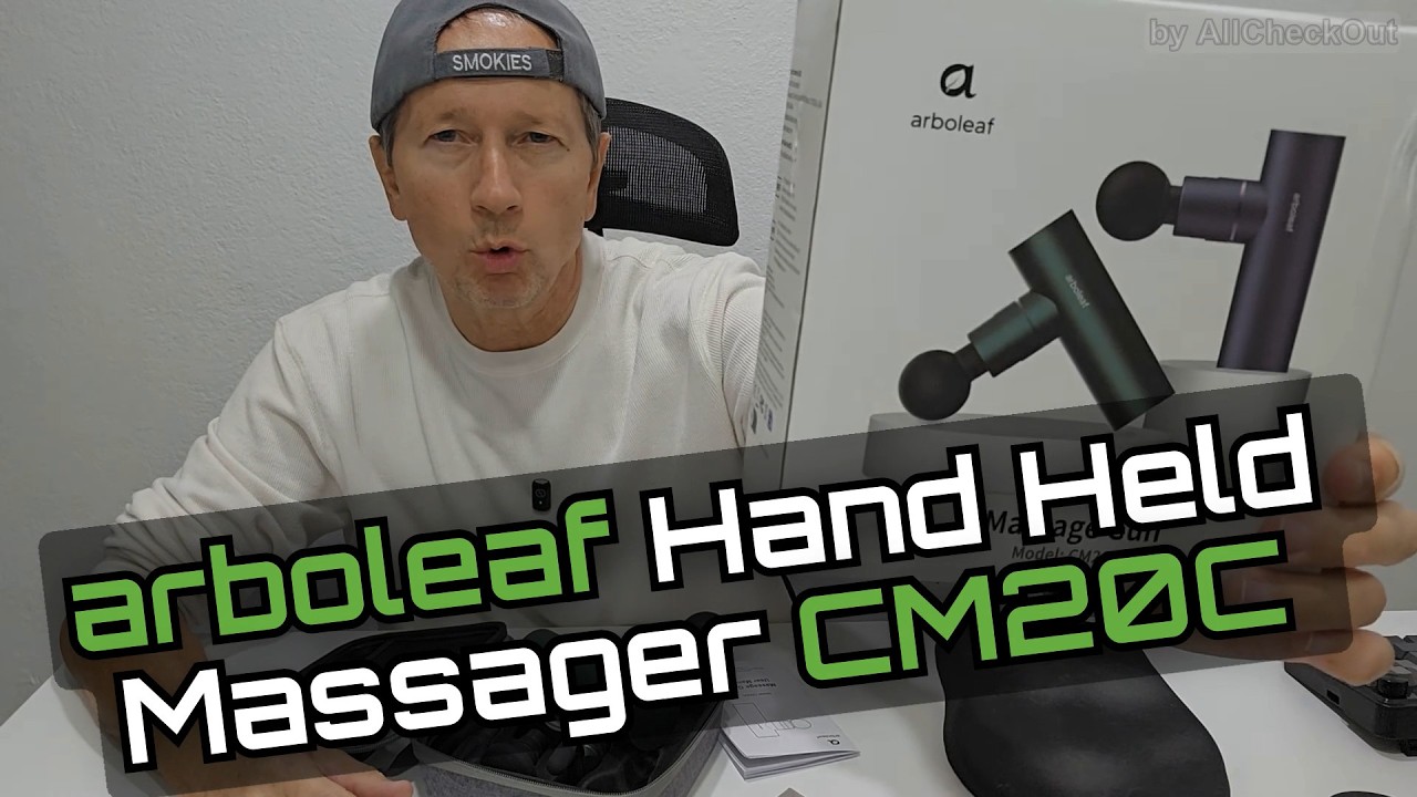 arboleaf CM20C Massage Gun Review &mdash; Deep Tissue Power for Muscle Relief