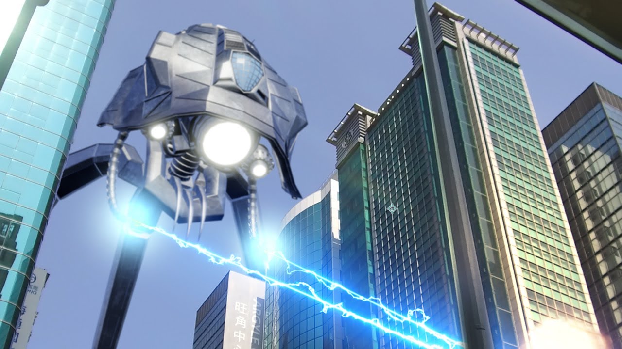 Alien Tripods being Jerks