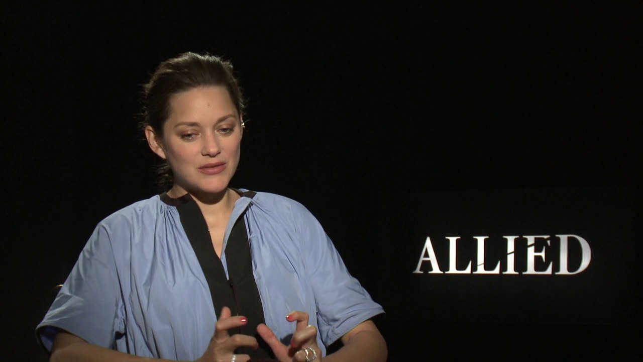 Allied: Marion Cotillard Official Movie Interview | ScreenSlam