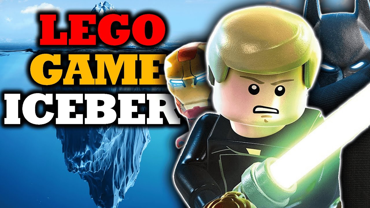 Объяснение айсберга из видеоигры LEGO