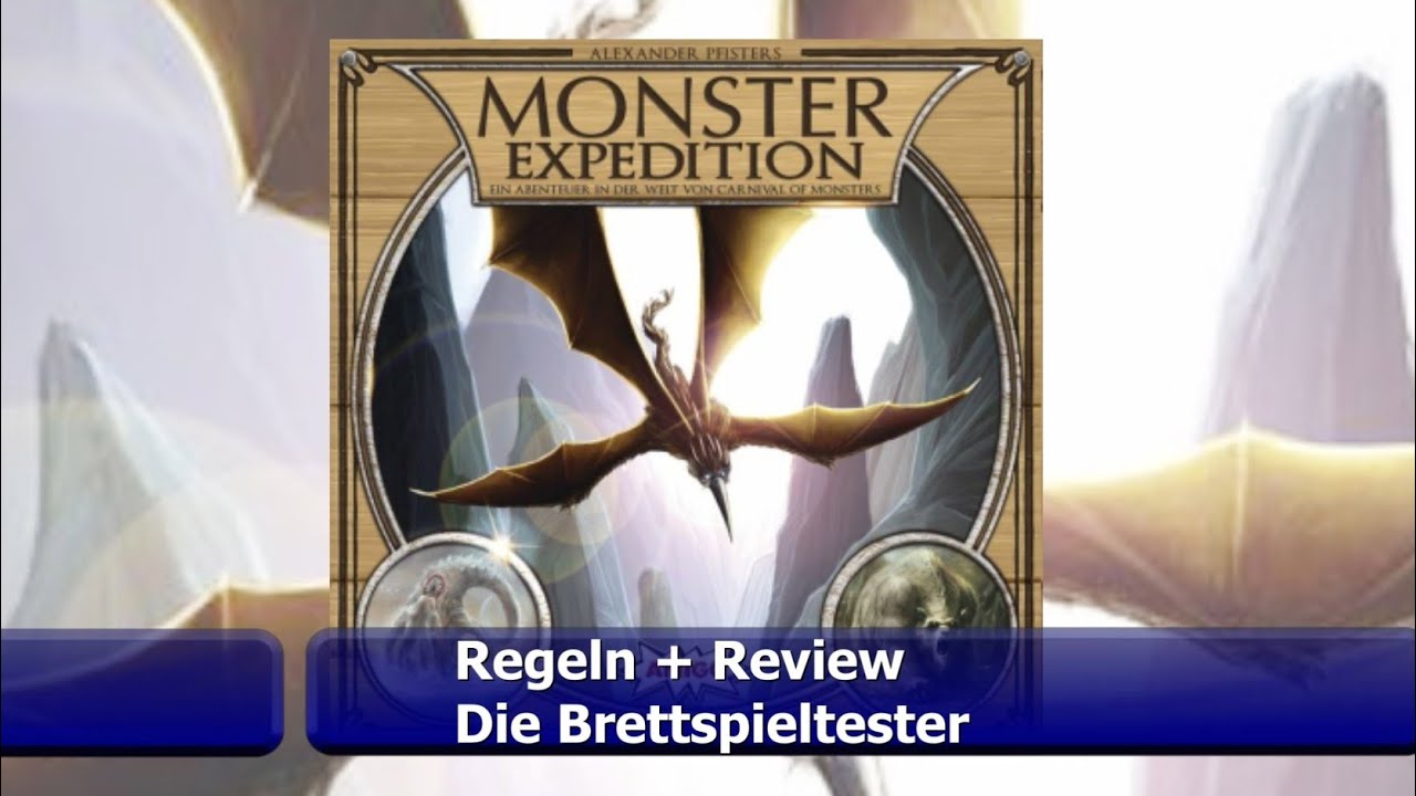 Monster Expedition von Alexander Pfister - Regeln + Review - Brettspiel - Die Brettspieltester