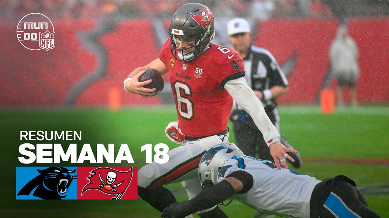 Carolina Panthers vs. Tampa Bay Buccaneers | Resumen NFL español - Semana 18 | NFL Highlights 2025