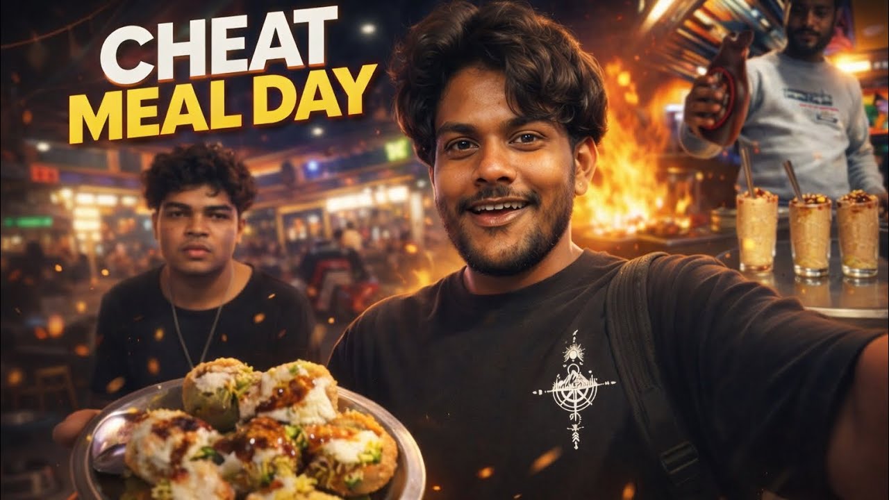 Diet Tod Di 😭🔥 Cheat Meal Day with Bros | Street Food Attack