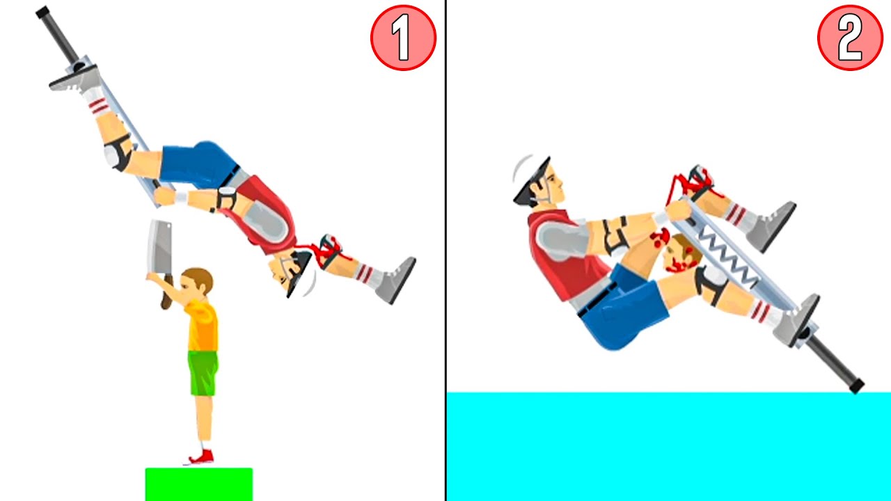 NAJLEPSZE TRIKI NA POGO! (Happy Wheels)