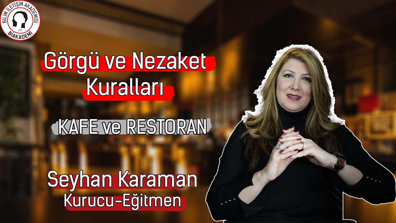 GÖRGÜ VE NEZAKET KURALLARI | KAFE VE RESTORAN #görgükuralları #nezaket