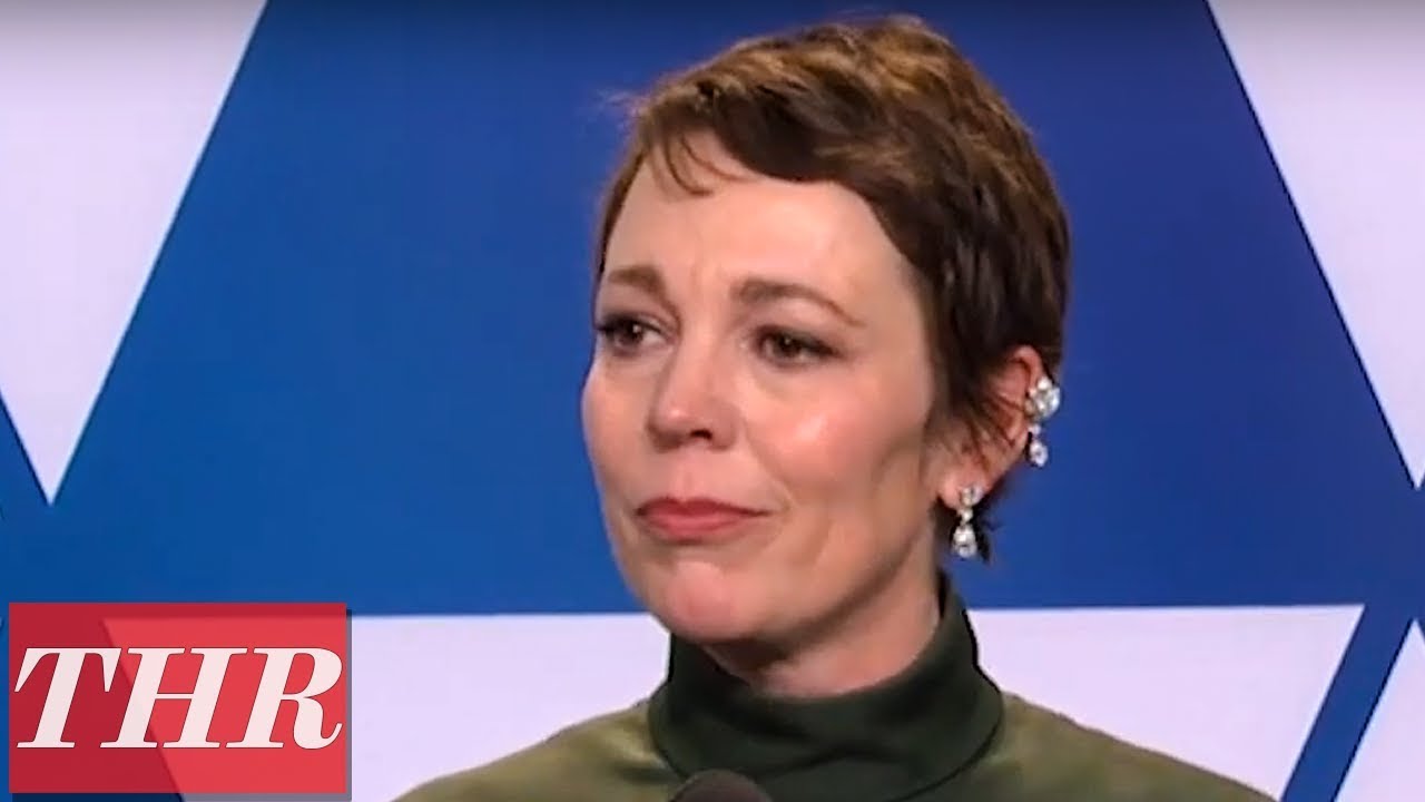 Oscar Winner Olivia Colman Full Press Room Speech | THR
