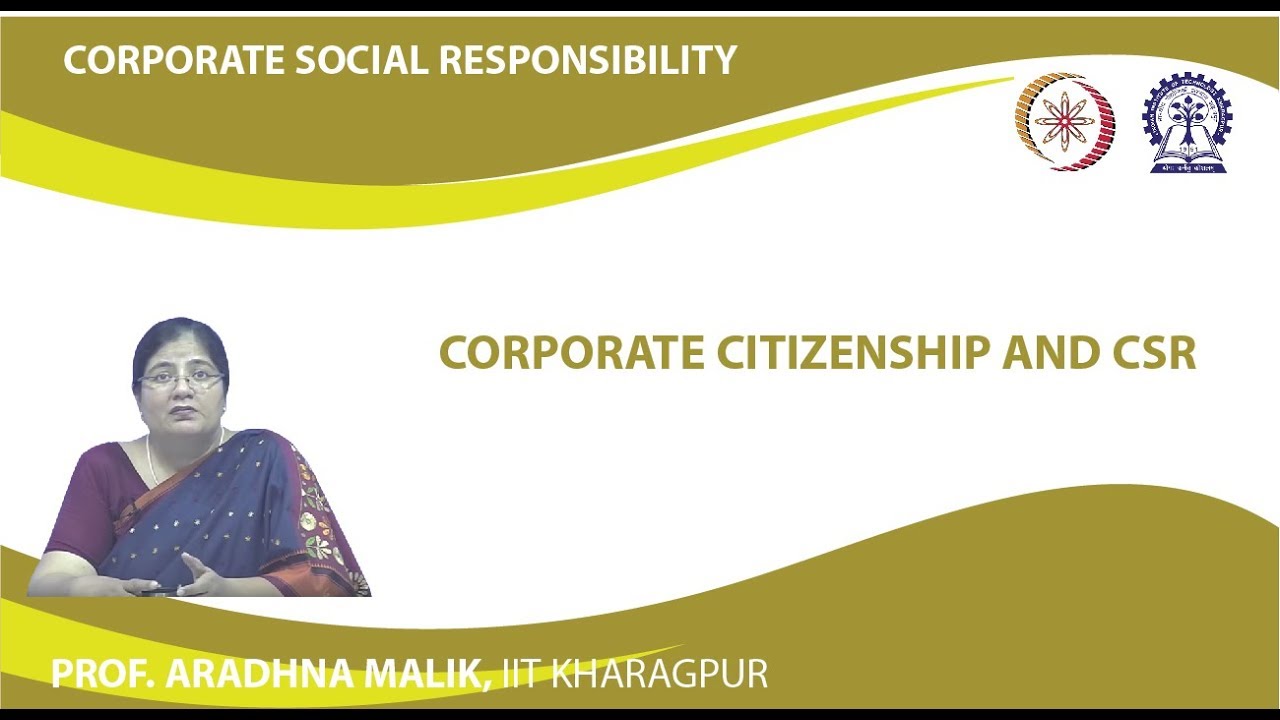 Corporate Citizenship and CSR