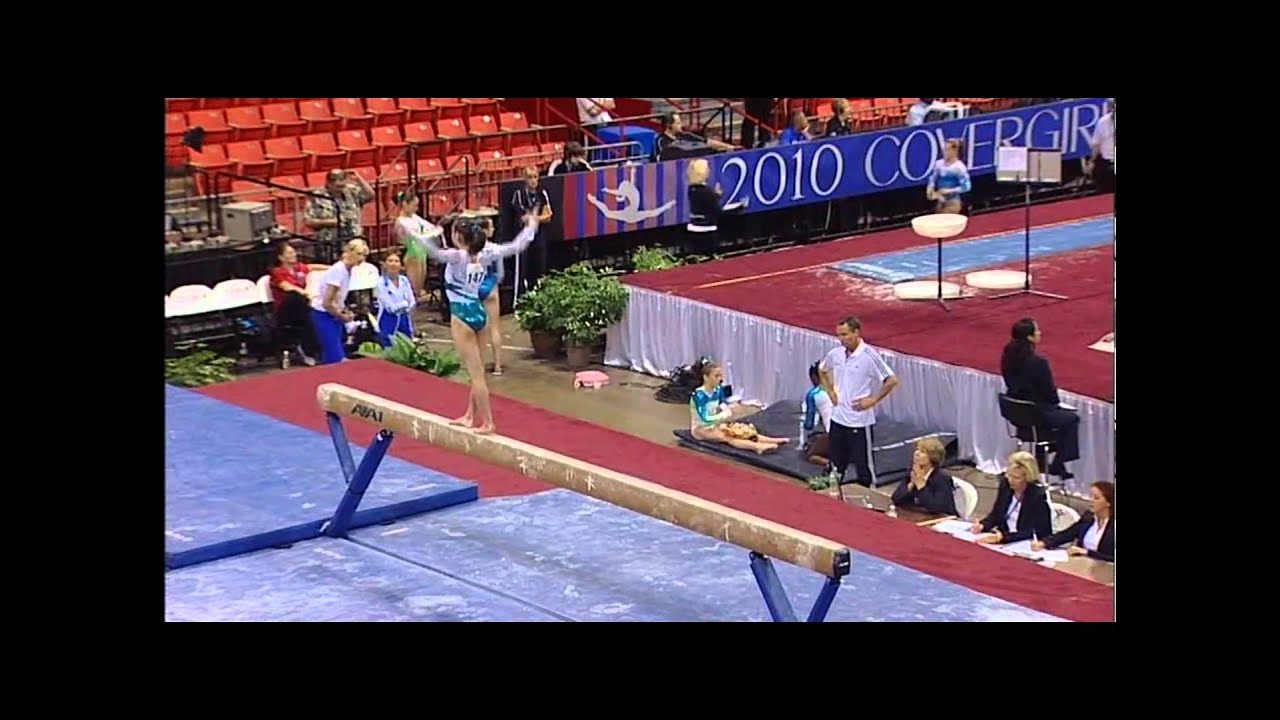 Katelyn Ohashi - 2010 US Classic - Beam