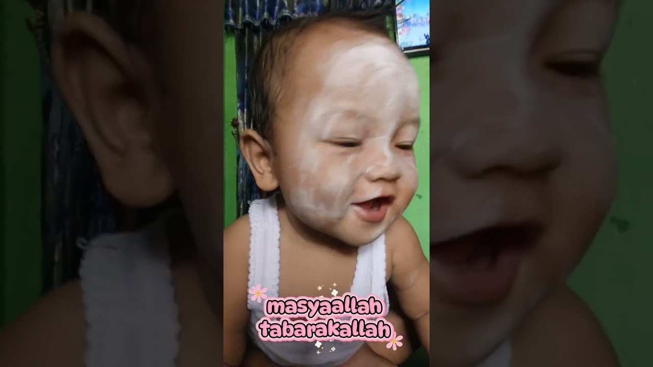 Masyaallah tabarakallah adek cio umur 7 bulan