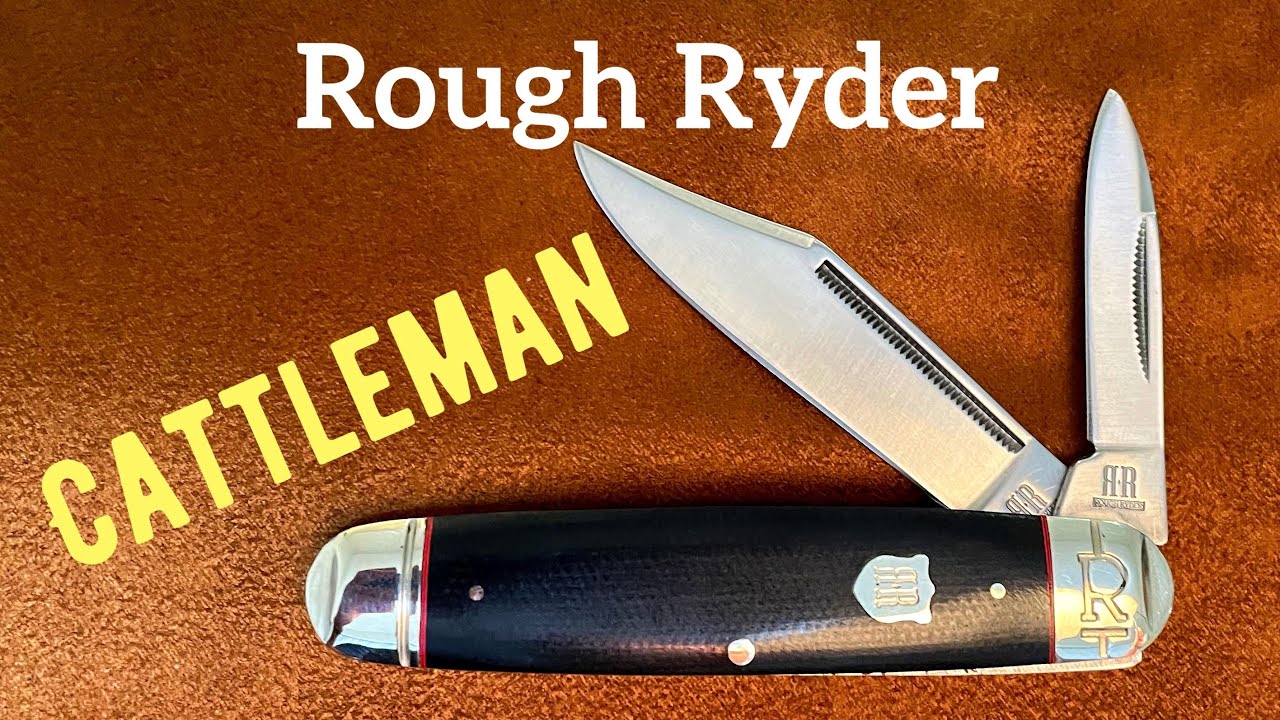 Rough Ryder Highland Cattleman Knife RR2380