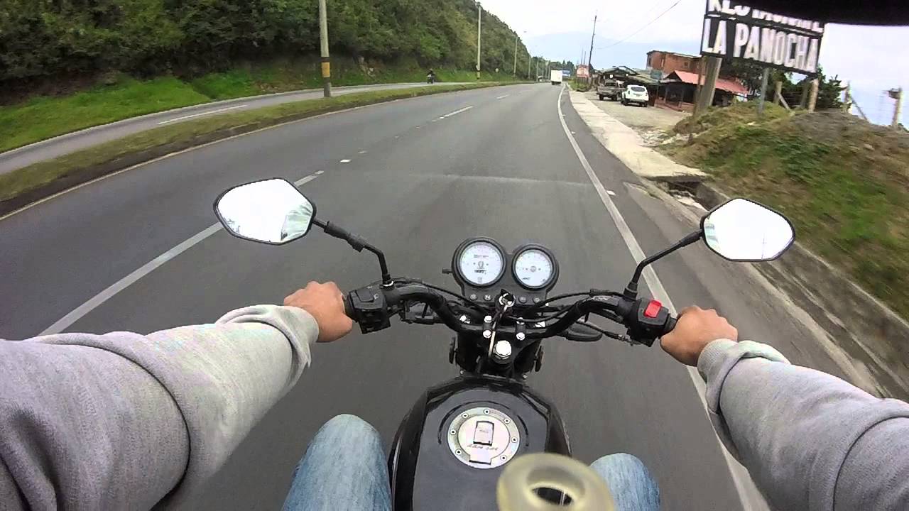 probando gopro akt nkd 125: Guarne al peaje autopista Medellin Bogota