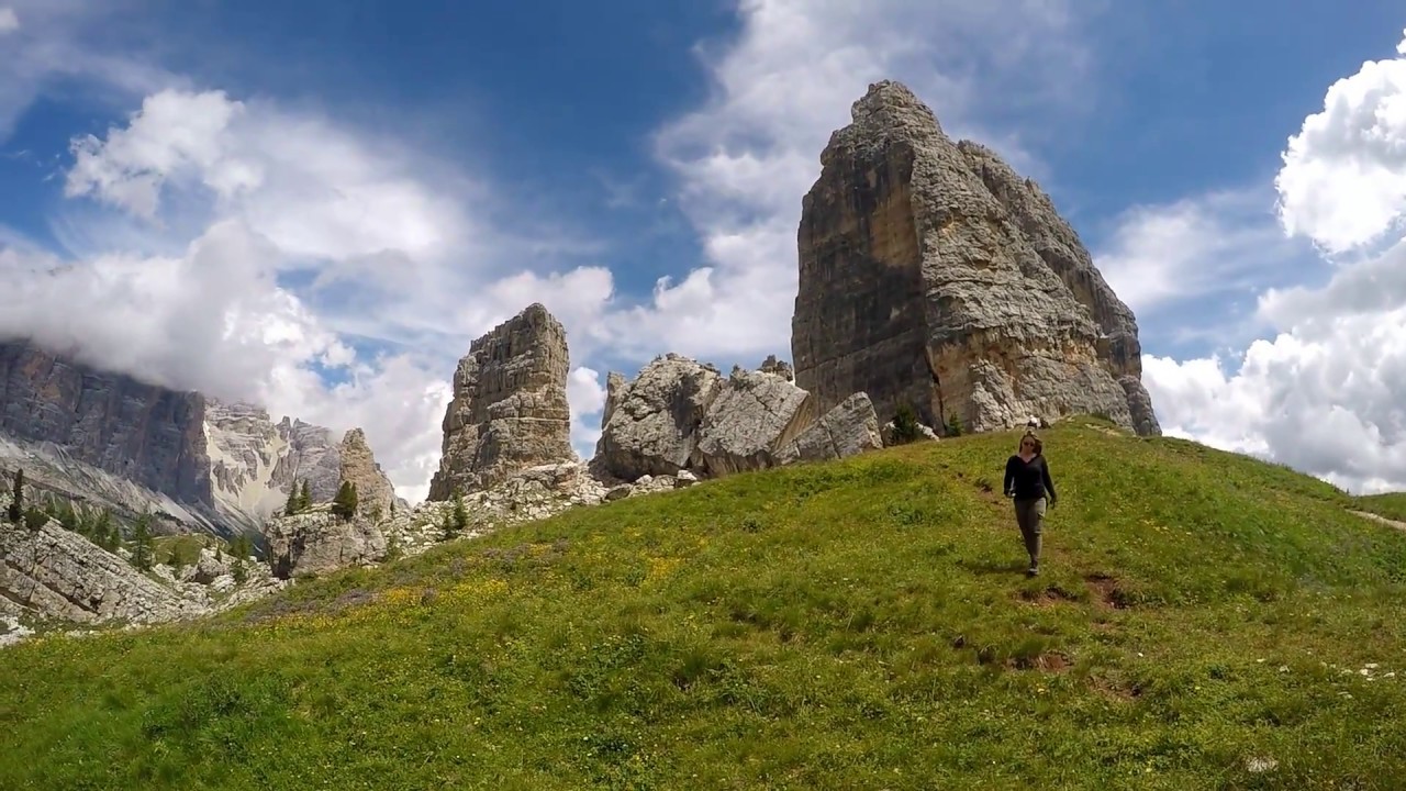 Wanderung Dolomiten : Cinque Torri