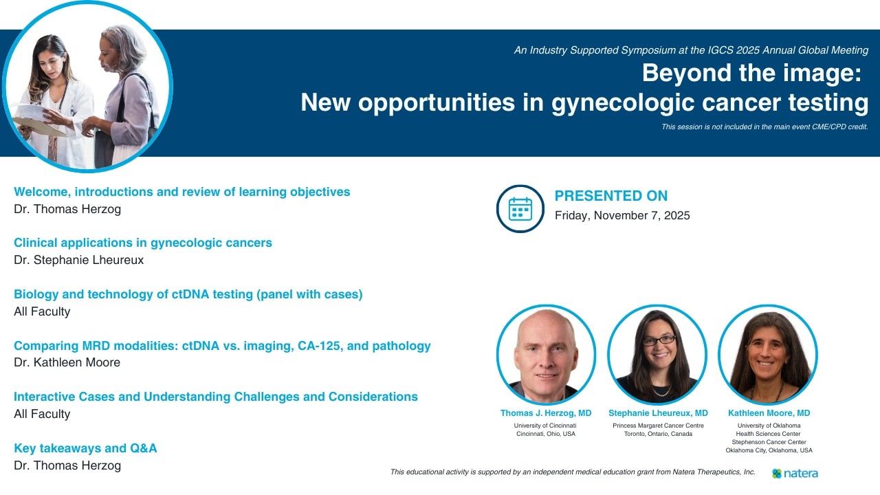 Beyond the Image: New Opportunities in Gynecologic Cancer Testing