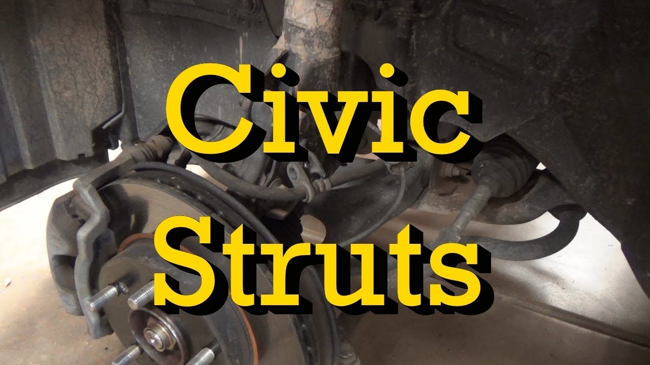 Honda Civic Front Strut Replacement 2006 (2006-2011 Similar)