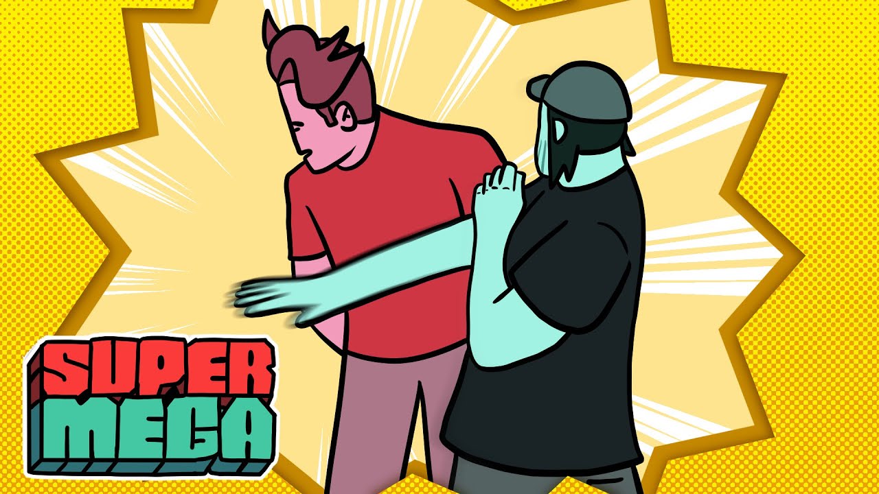 Ryan Magee slaps Matt Watson from SuperMega - Animation