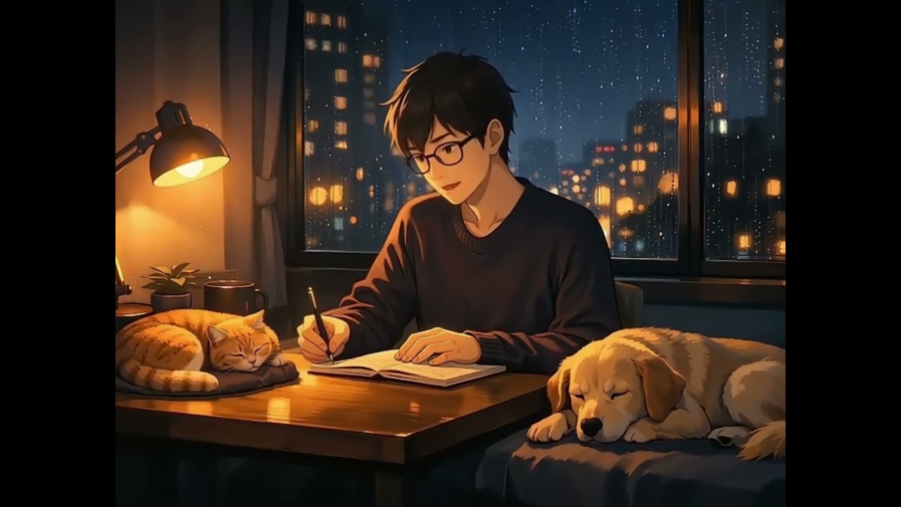 Cozy & Calm | Lofi Beats for Writing at Night 🌙 | LowKey Lofi