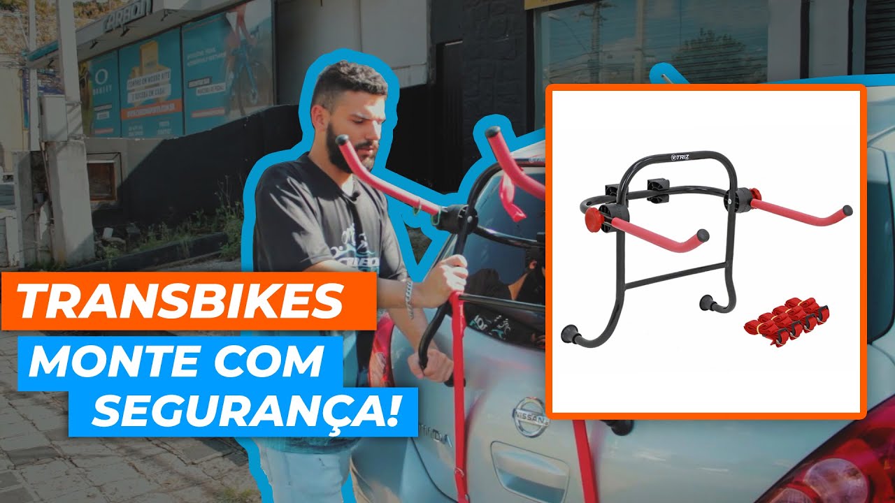 Como instalar Transbikes? Montando transbike Triz modelo UP || Transporte sua bike com seguran&ccedil;a