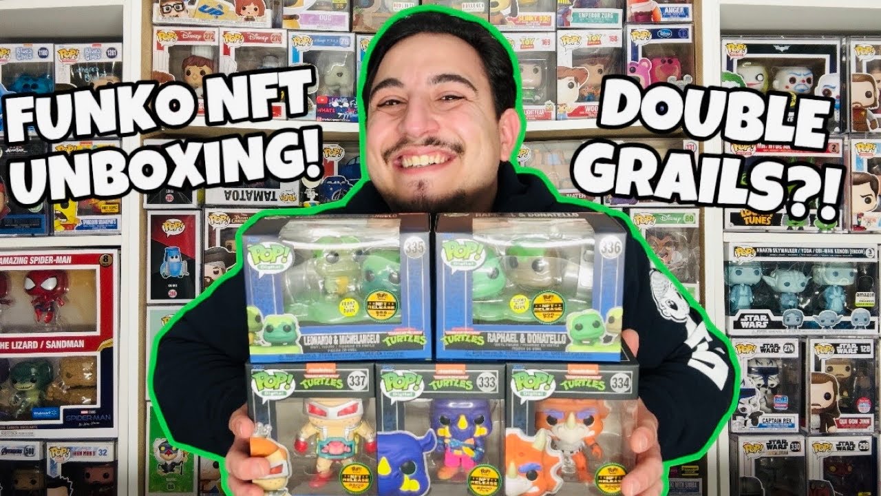 Unboxing Funko NFT TMNT Series 2 Physical Redemption Pop Set!