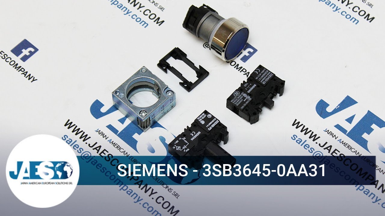SIEMENS 3SB3645-0AA31 - Illuminated pushbutton