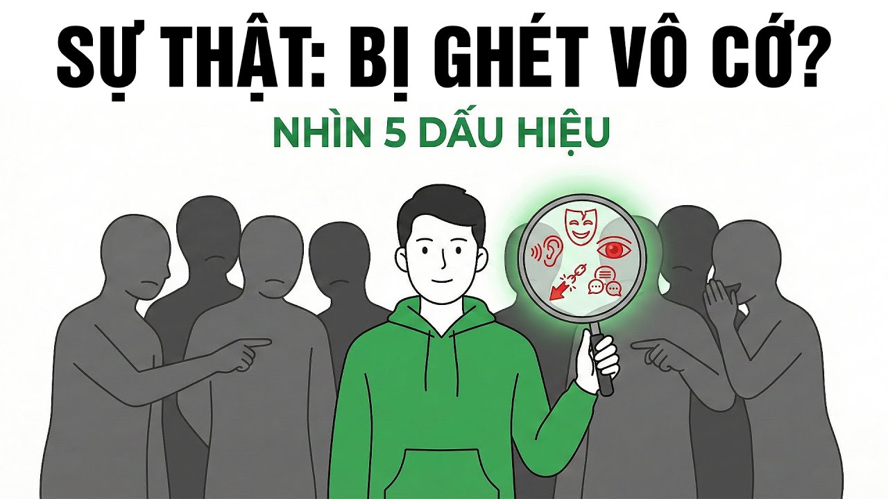 Người Ghét Bạn Vô Cớ Thường Làm 5 Điều Này (Cực Dễ Nhận Ra) | Thói Quen Tạo Thành Công