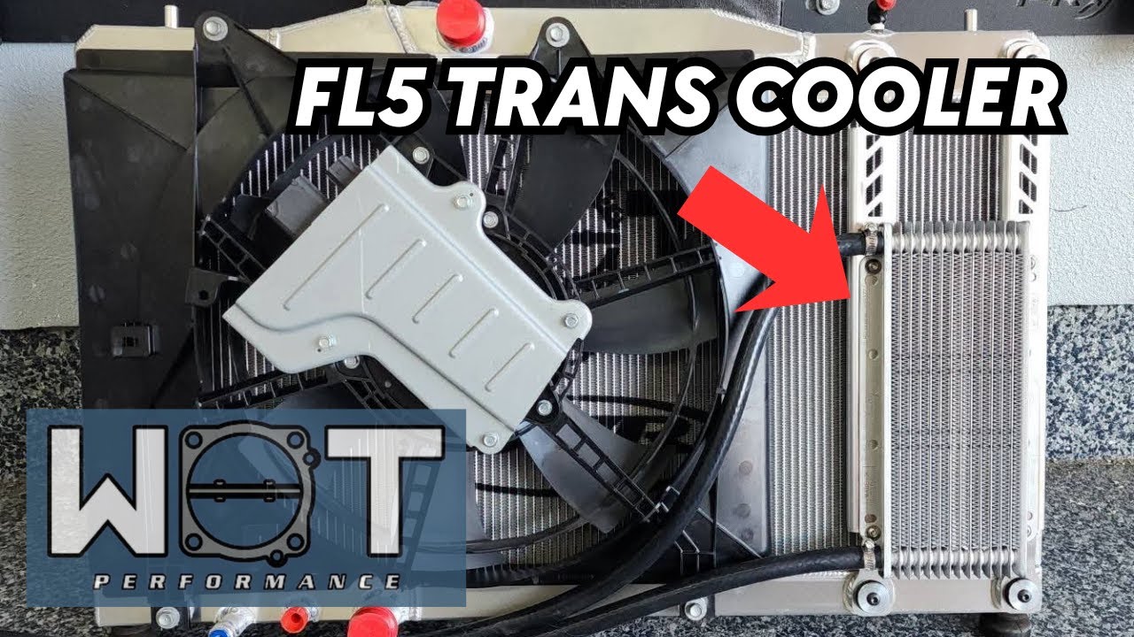 Улучшенная система охлаждения трансмиссии FL5 Type R WOT Performance.