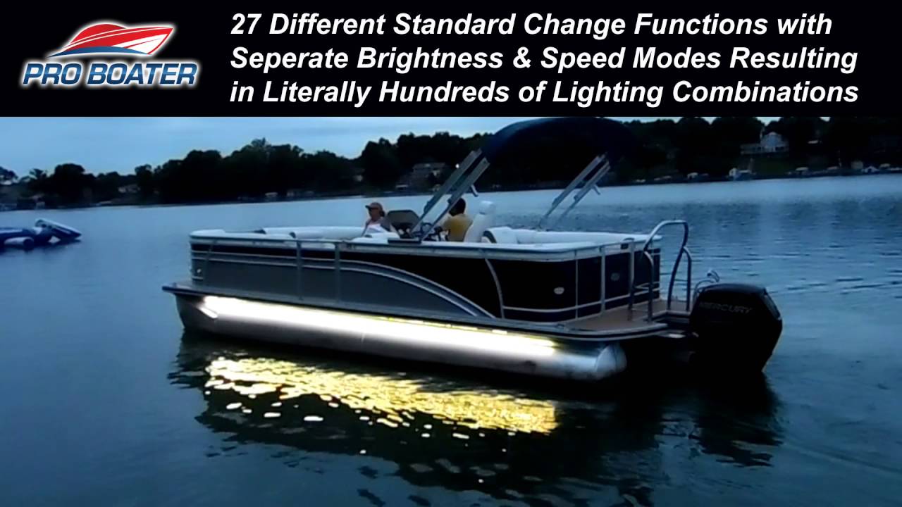 ProBoater 7 Color RGB LED Boat Light Kit