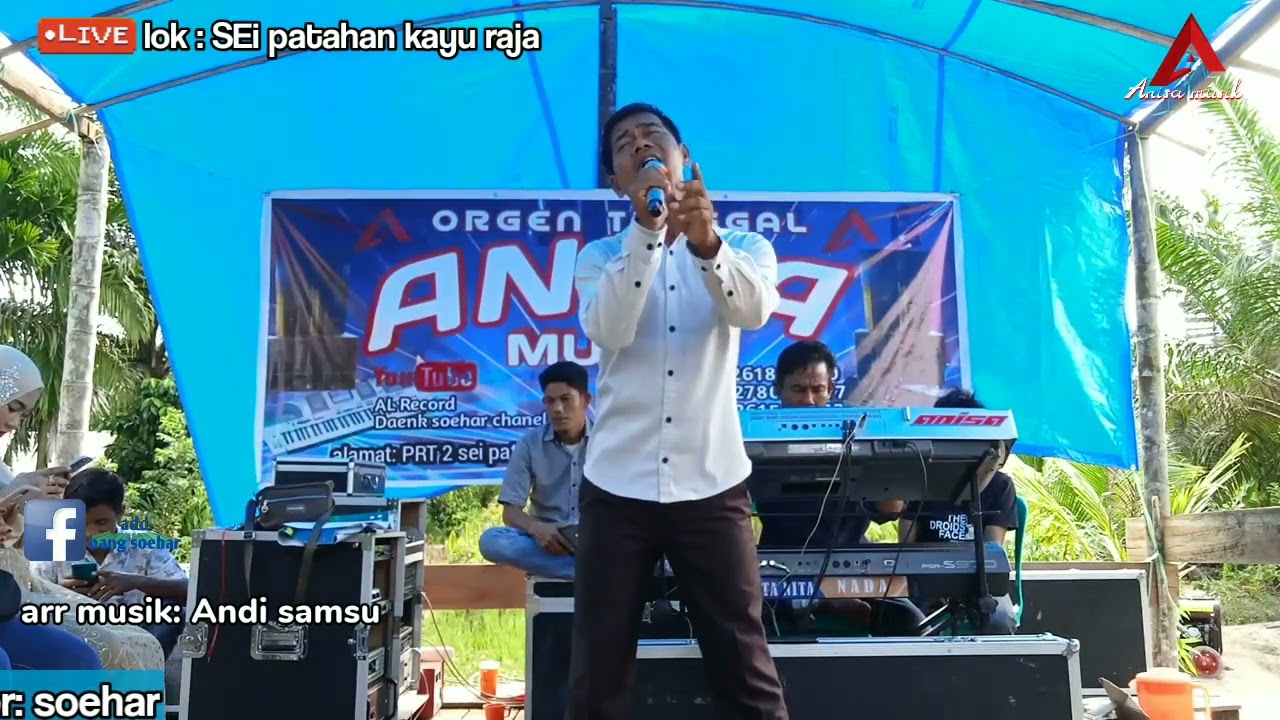 Dangdut manual KN TECHNIS air mata bawang.artis: Dodoy live Anisa musik